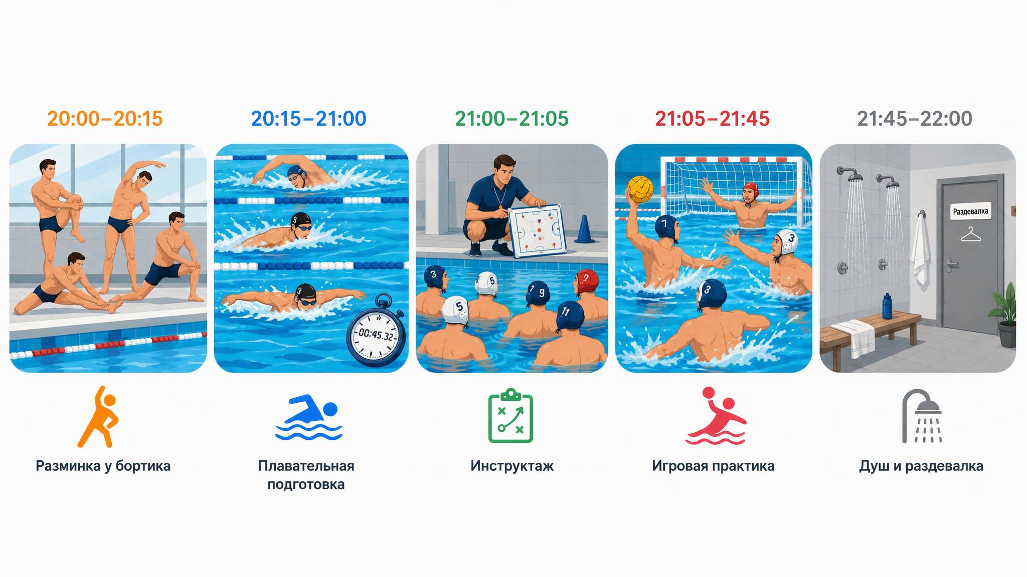 Нептун тренировки по плаванью
